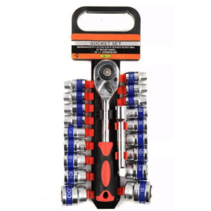 Juego De Copas Con Ratchet 1/2'' Kit 20 Piezas Carro Moto