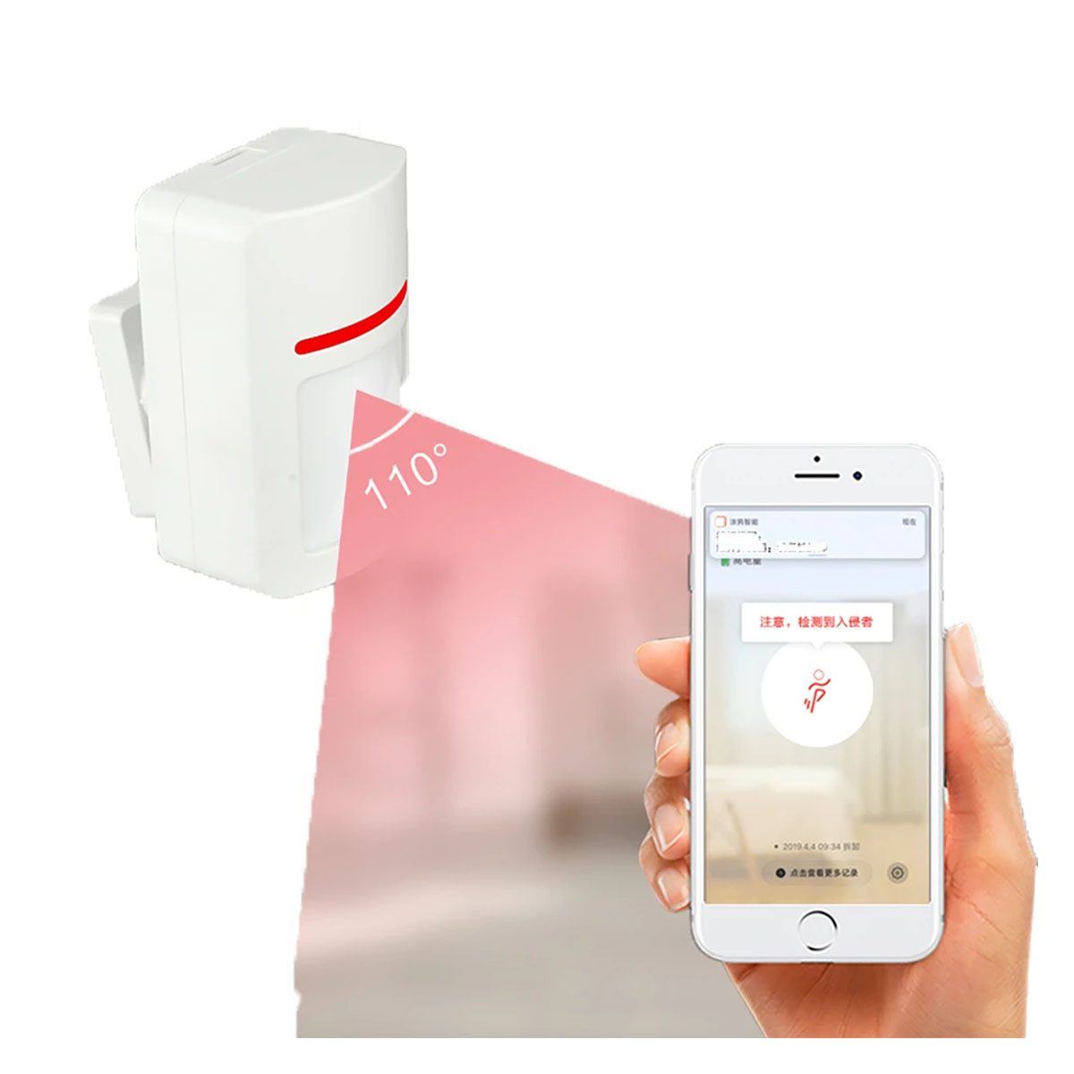 Sensor De Movimiento Wifi Tuya App - Economizadores