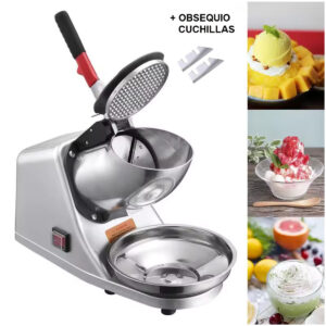 Maquina Pica Hielo Raspados Cholados Triturador De Hielo