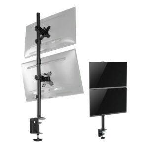 Soporte Vertical Para Monitor Doble Escritorio